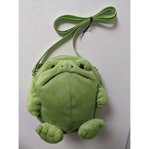 Jellycat London Ricky Rain Frog Purse Crossbody Plush Stuffed Animal Bag